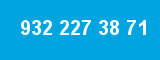 932 227 38 71 932 227 38 71